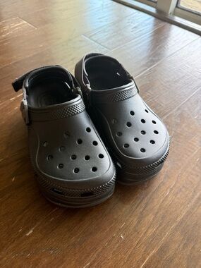 NWOT Crocs Classic Hiker Xscape Clogs M3 W5 Black